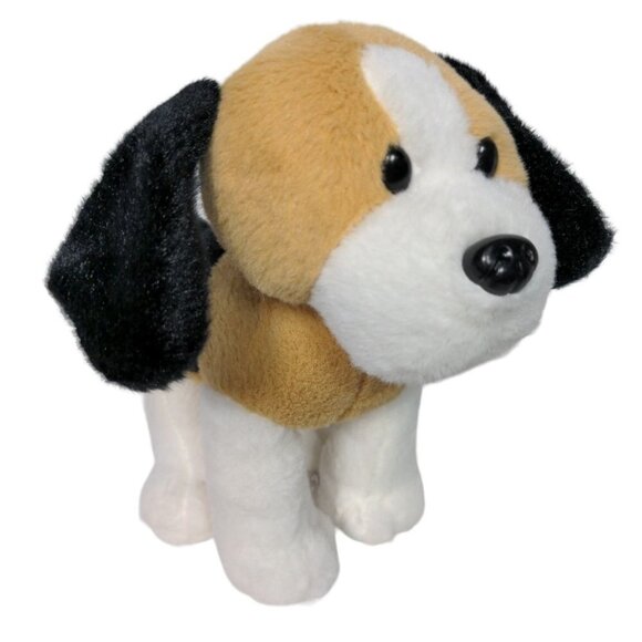 Circo Target Beagle Puppy Dog Plush Black Brown White Stuffed Animal 2012 8" - Picture 1 of 8